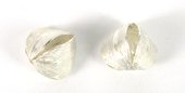 Sterling Silver 17x17mm 3 sided fat Teardrop Bead-findings-Beadthemup