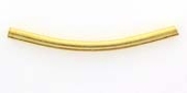 Vermeil Tube 1.5x25mm curved 4 pac-findings-Beadthemup