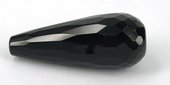 Onyx Teardrop Faceted 20x50mm bead-beads incl pearls-Beadthemup