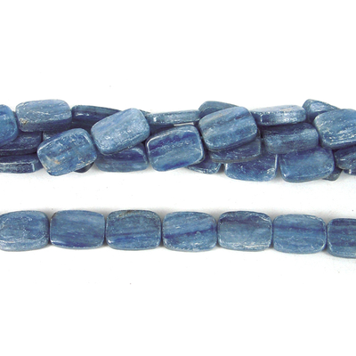 Kyanite Polished flat Rectangle 10x14mm PAIR