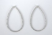 16ct Gold plt Bead Teardrop 23x37mm pair-findings-Beadthemup