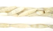 Agate Polished Olive 38x10mm strand10 Beads-beads incl pearls-Beadthemup