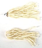 Fresh Water  Pearl Tassel 75mm 15 lines-beads incl pearls-Beadthemup