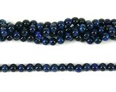 Blue tiger eye Polished Round 6mm beads per strand 63Beads-beads incl pearls-Beadthemup