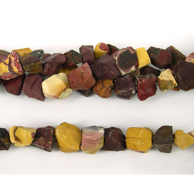Mookaite Rough Nugget 13-20mm beads per strand 27Beads
