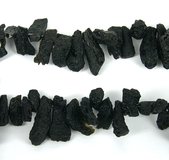Tektite Nuggets T/Drill 22-36mm beads per strand 43Bead-beads incl pearls-Beadthemup