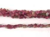 Pink Tourmaline Nugget 6-10mm beads per strand 50Beads-tourmaline-Beadthemup