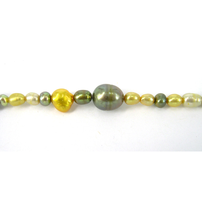 Fresh Water Pearl Mix Shape and Size 3-11mm