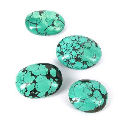 Turquoise Natural  Polished Nugget app 30mm EACH