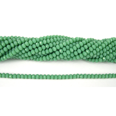 Chinese Crystal 4x3mm 140 beads SeaGreen
