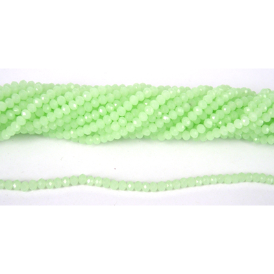 Chinese Crystal 4x3mm 140 beads Light Mint