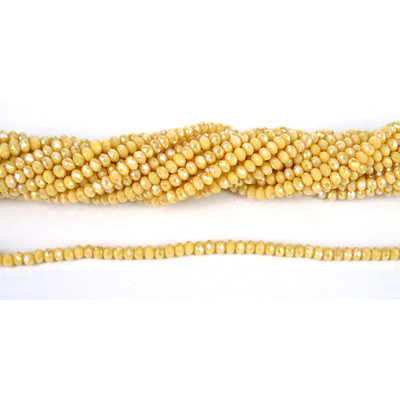 Chinese Crystal 4x3mm 140 beads Sand