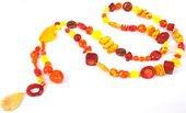 Golden Sunset Necklace KIT 80cm+drop-bead inspired projects-Beadthemup