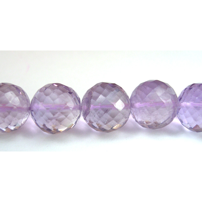 Amethyst Pink Round app.10mm Faceted ea