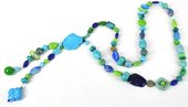Seaside Sunset Necklace KIT 80cm+drop-bead inspired projects-Beadthemup