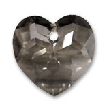 Swarovski 6215 Heart 18mm Crystal Satin-swarovski® elements-Beadthemup