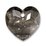Swarovski 6215 Heart 18mm Crystal Satin