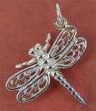 Sterling Silver 22mm Buterfly Pendant-findings-Beadthemup