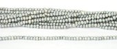 Fresh Water Pearl Dyed 2mm Grey strand-pearls-Beadthemup