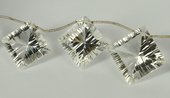 Clear Quartz Lazer ct t/drill Diamond EA-beads incl pearls-Beadthemup