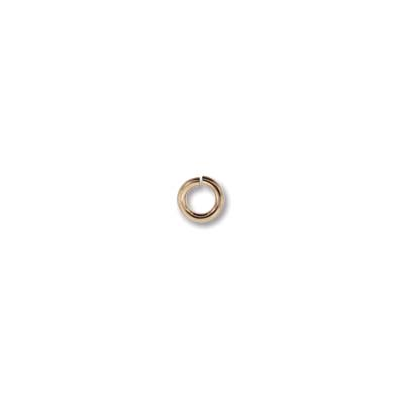 14k ROSE Gold filled 6mm Jumplock 1mm thick 10 pack