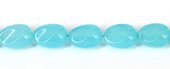 Chalcedony Polished Twist Teardrop 12x16mm PAIR-beads incl pearls-Beadthemup