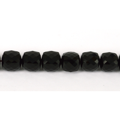 Onyx Faceted Cube 11mm EACH