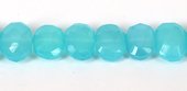 Chalcedony Faceted S/Drill Nugget 13x19mm EA-beads incl pearls-Beadthemup