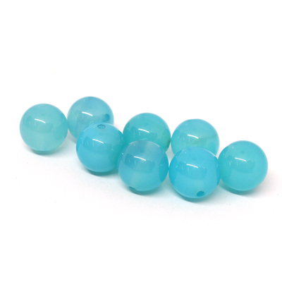 Chalcedony PolishedRound 12mm EACH BEAD