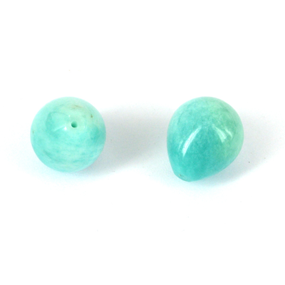 Amazonite Peru Polished Briolette 13x15mm/PAI