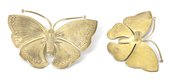 LAST ONE Sterling Silver Pendant Butterfly rear rng 55x40mm-findings-Beadthemup