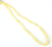 LAST STRAND Opal Ethiopian Fac Rondel strand 3.8-5.2-beads incl pearls-Beadthemup
