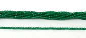 Green Onyx Faceted Round 2mm strand-beads incl pearls-Beadthemup