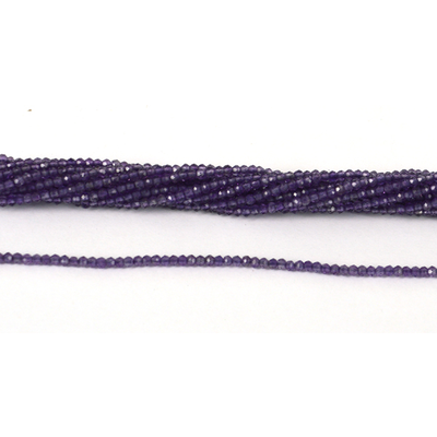 Amethyst Faceted Round 2mm strand
