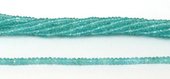 Apatite Faceted Rondel 3x2mm strand-beads incl pearls-Beadthemup