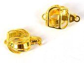 Vermeil Clasp 12x17mm box style-findings-Beadthemup