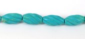 Howlite Dyed Carved oval 18x10mm EACH-beads incl pearls-Beadthemup