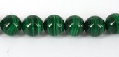 Malachite Natural Polished Round 12mm strand-beads incl pearls-Beadthemup