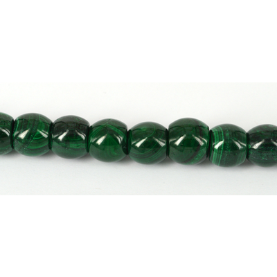 Malachite Natural Polished Barrel 12x15mm EACH